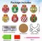 DIY Diamond Art Painting Coasters with Holder for Adults – Christmas Balls Diamond Coaster Kit, 8-Piece Set